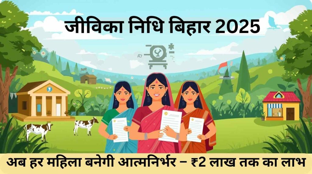 जीविका निधि बिहार 2025 – ग्रामीण महिलाओं के लिए ₹2 लाख तक का लोन योजना
